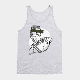 Marble Roman Outline Tank Top